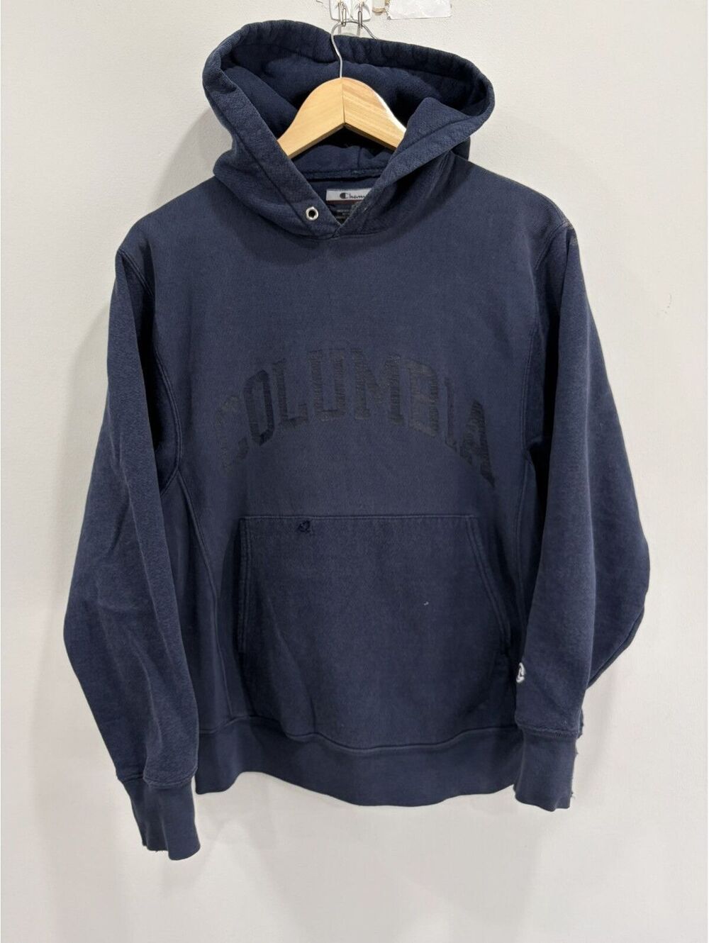 Vintage Columbia Hoodie Sweater Champion spellout